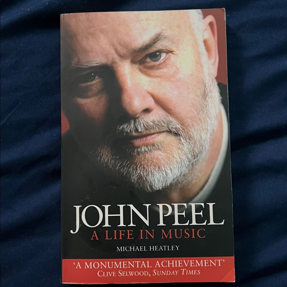JOHN PEEL A Life In Music Book “UK IMPORT”